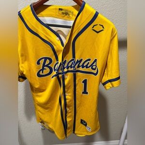 Savannah Bananas Baseball Jersey W Autograph